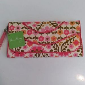 NWT Vera Bradley Folkloric Wallet Clutch Pocketbook Purse